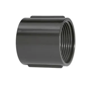 Luva Roscável de PVC Coflex Luva Roscável PVC 1/2" Preto Coflex
