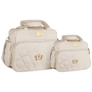 Kit Bolsas Maternidade Griff Baby 3013/3014 Bege