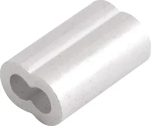 Prensa cabo em alumínio para cabo de aço 1/8" com 100 peças - VONDER