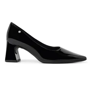 Scarpin Smurfs Salto Alto Preto 35