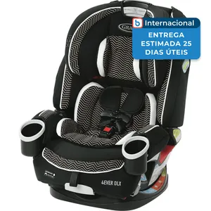 Cadeirinha para Carro Graco 4 em 1 DLX Preto A-MBI