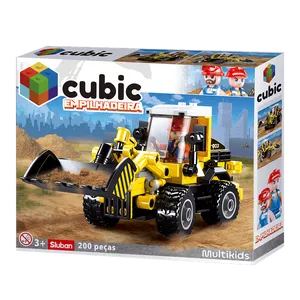Blocos de Montar Trator 200 Peças Multikids - BR2282OUT [Reembalado] BR2282OUT