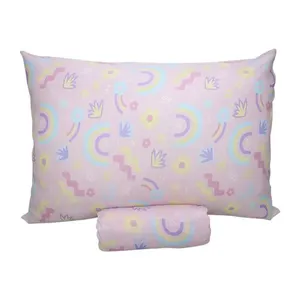 Jogo Cama Solteiro Infantil Doce Vida Rainbow 30cm 2 Peças 0310146RBW - Portallar