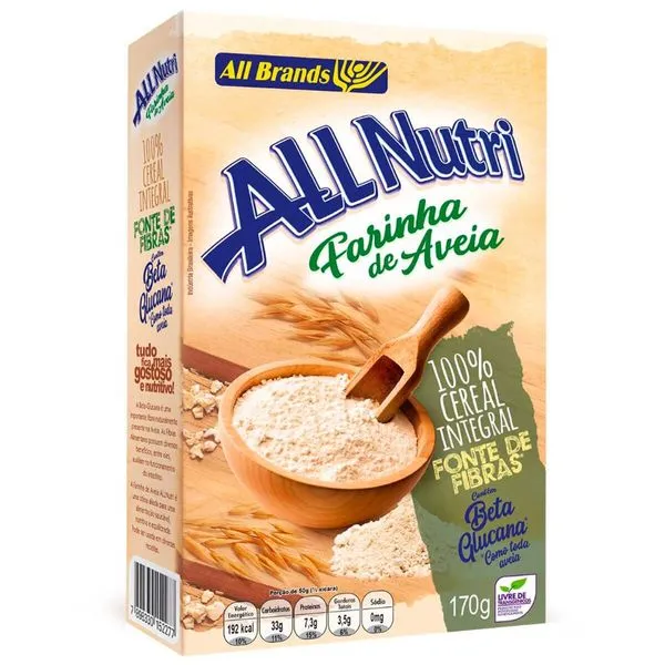 Farinha De Aveia AllNutri 170g