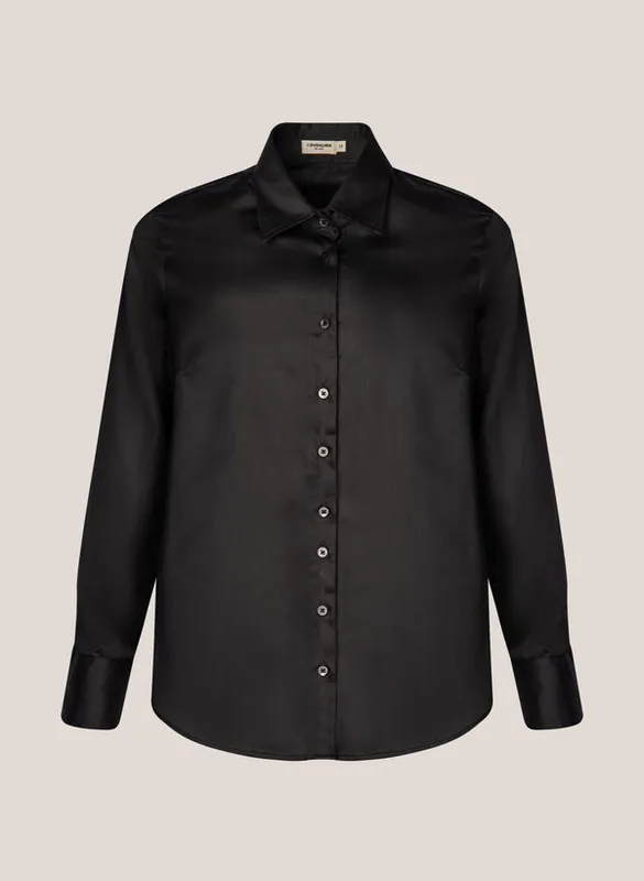 Camisa Relaxed Fit Lisa Dudalina Feminina 46