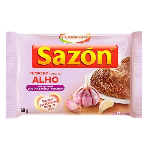 Sazon Toque De Alho Floppy 60g