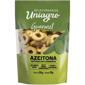 AZEITONA FATIADA UNIAGRO 100G