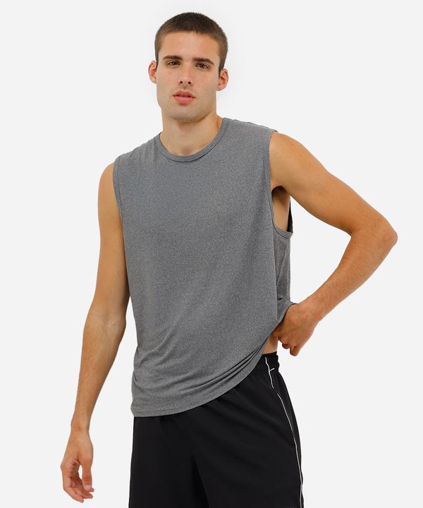 regata esportiva masculina cinza G