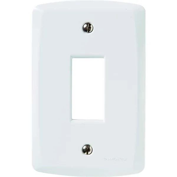 Espelho para caixa de passagem 4"x2" LUX2 57105/003 - TRAMONTINA ELETRIK