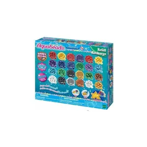 Aquabeads Conjunto Shiny Beads Super Mario 31995