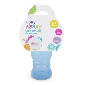 Copo Lolly Antivazamento Com Bico De Silicone Masculino 200ml (MP)