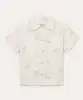 camisa infantil de algodão coqueiro manga curta off white 2