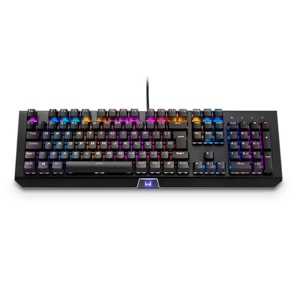 Teclado Gamer Mecânico e Macro Kane Preto Warrior - TC235OUT [Reembalado] TC235OUT