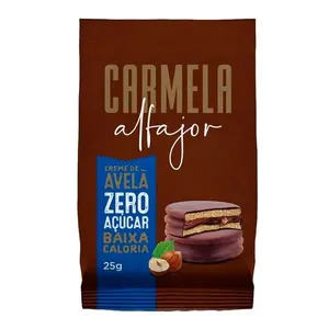 Alfajor Carmela Creme de Avelã Zero Açúcar 25g