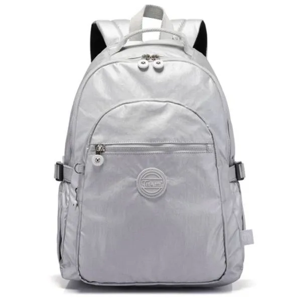 Mochila Para Notebook Tegaote Metalizada Prata 47cm GT2123M-2 (MP)