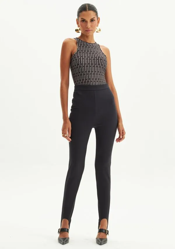 Legging Fuso Cintura Alta Preto PP