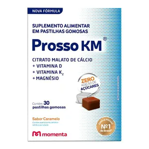 Prosso Km Caramelo 30 Tabeletes Mastigáveis