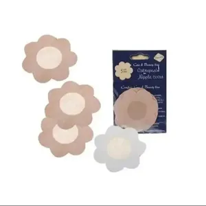 Adesivo Niplle Tapa Seio Flor Silicone Pad C/5