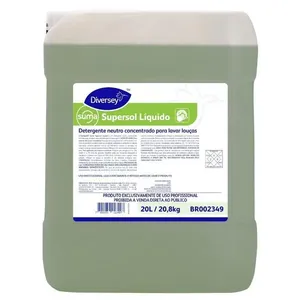Detergente Lava Louças Diversey Concentrado Neutro 20L BR002349 (MP) Detergente Lava Louças Diversey Concentrado Neutro 20L (MP)