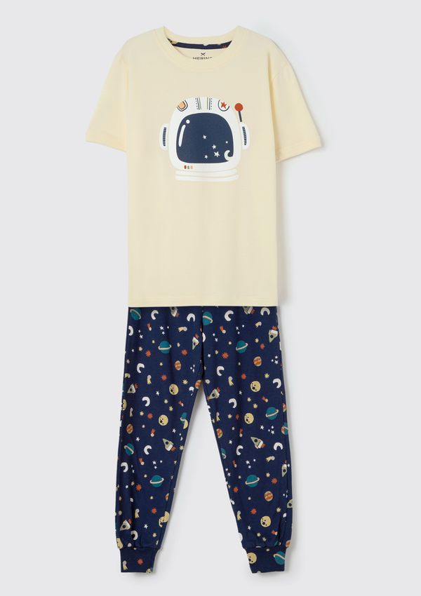 Pijama Infantil Menino Estampado - Amarelo 008