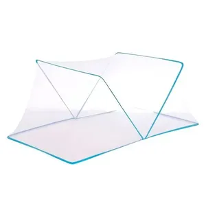Mosquiteiro Cama Casal Queen Tenda Azul
