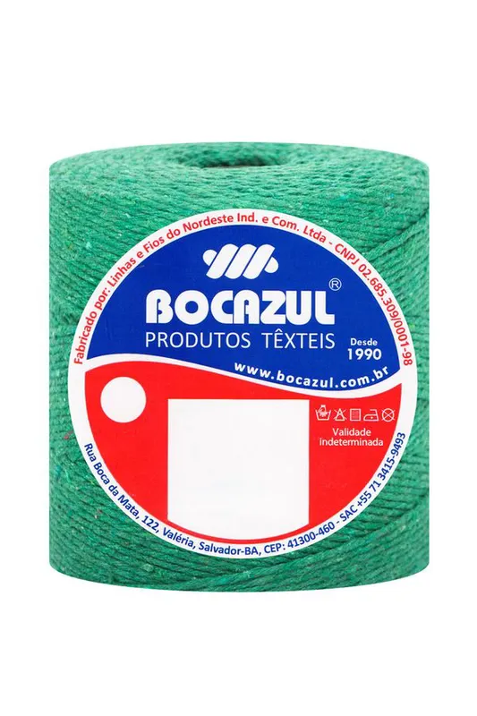 Barbante Bocazul 4/6 84 Nº06 370m Verde