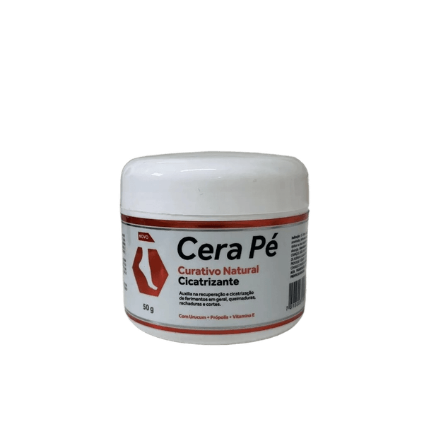 Cera Pé Creme Curativo Natural Urucum 50g
