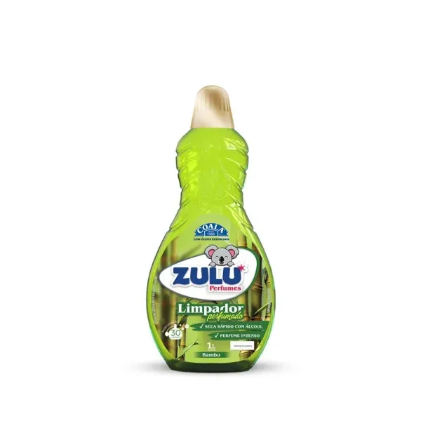 LIMPADOR PERFUMADO ZULU COALA BAMBU 1L