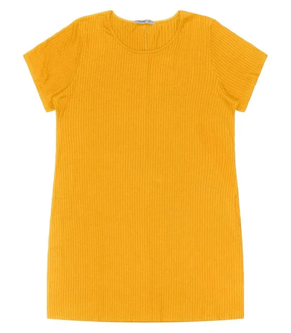 Vestido Feminino Plus Size Secret Glam Amarelo Plus G3