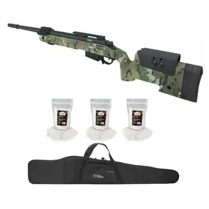 Rifle De Sniper Airsoft M40 Sa-s02 Multicam + Bb's + Capa