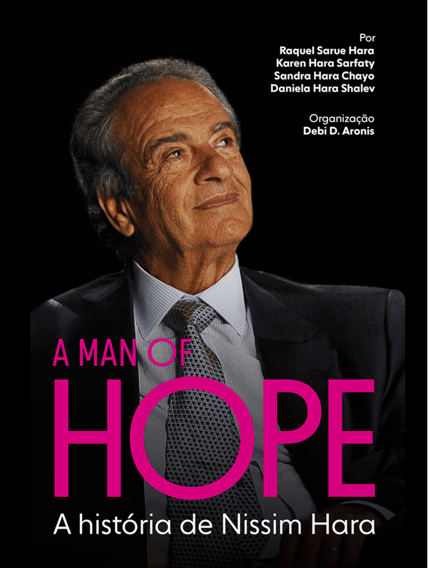 Livro A Man Of Hope - Biografia A História De Nissim Hara Unica TU