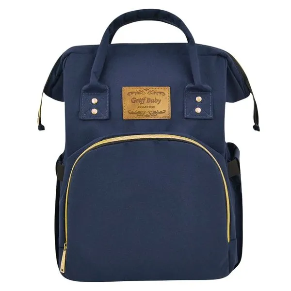 Mochila Maternidade Griff Baby 3053 Azul Marinho