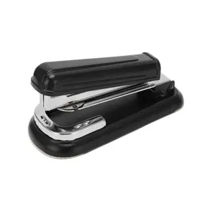 Grampeador Deli Rotativo 90° 25 Folhas Preto (MP)