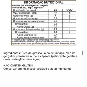 Omega Blend Vital Âtman 1000mg 60 Cáps
