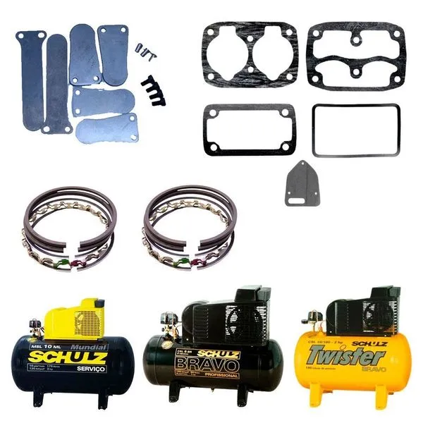 Kit Reparo Schulz Csl 6 Bravo Msl 10 Mundial Twister