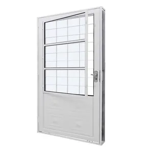 Porta Aço Postigo Quadrada Esquerda 83Cm Qualitysol Branco Ramassol