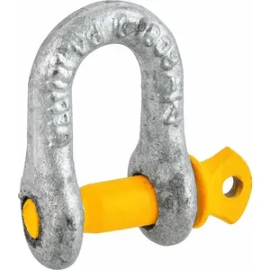 Manilha Reta para Cabo de Aço 1/4" 0,50t Uso Industrial - VONDER PLUS