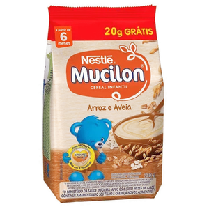 Mucilon Arroz e Aveia Cereal Infantil 210g+20g Grátis