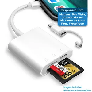 Leitor de Cartão SD Oyuiasle USB-C Branco A-MBI