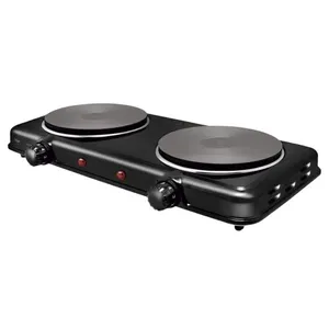 Fogão Elétrico Portátil Elgin 2 Bocas 2.000W 127V Preto (MP)