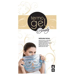 Máscara Facial Térmica Termogel Beauty 1 Unidade
