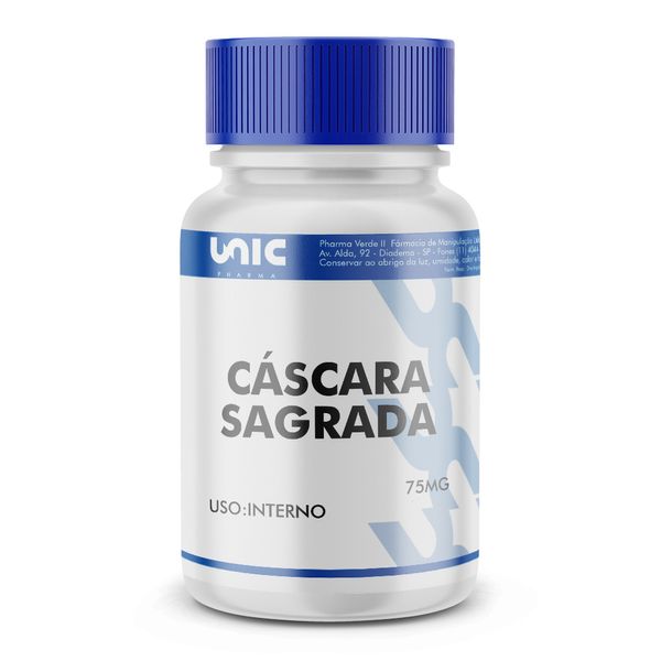 Cáscara Sagrada 75mg 120 Cápsulas