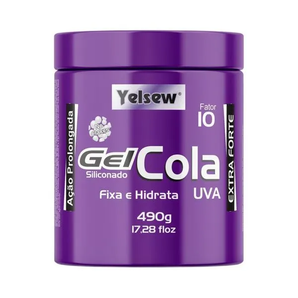 Gel Cola Yelsew Uva 490g