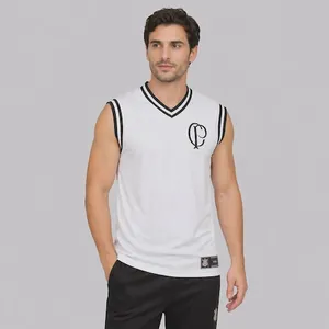 Camiseta Regata do Corinthians Basquete Helança Coimbra - Masculina