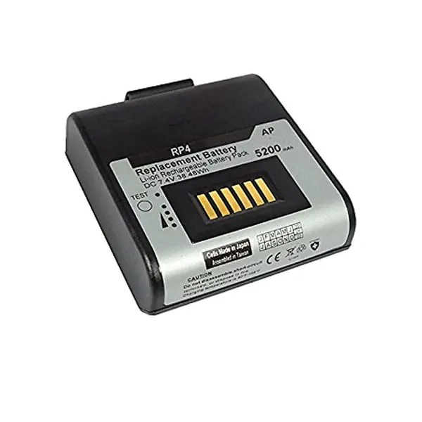 Bateria para Impressora Portátil RP4 7.2V 5200mAh 50138010-001 Íon de Lítio Smart Hi-Drain Honeywell Bateria para Impressora Portátil RP4 7.2V 5200mAh 50138010-001 Íon de Lítio Honeywell