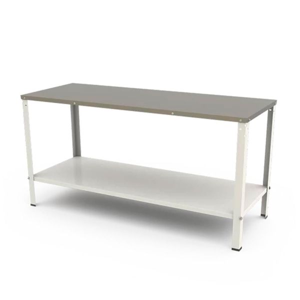 Mesa Desmontável M-180 G2 Tampo Inox 190x80cm Estrutura Aço Carbono com Pintura Epóxi Braesi Mesa Desmontável M-180 G2 Tampo Inox 190x80cm Aço Carbono Braesi