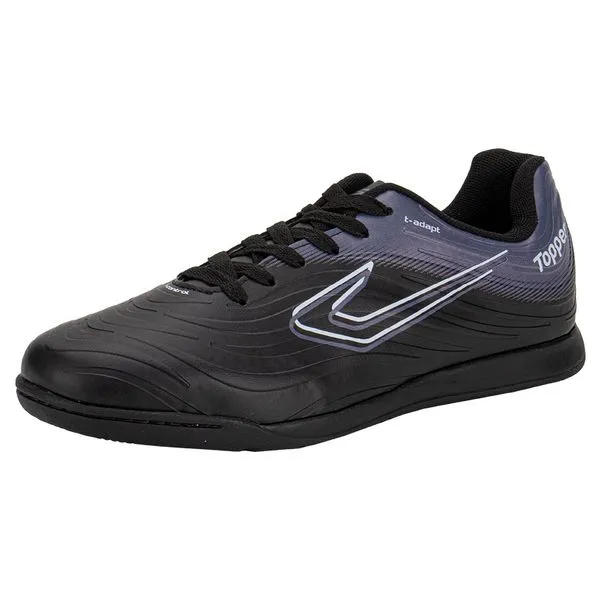 Chuteira Masculina Futsal Forza III Topper TP0467 PRETO/CHUMBO 42