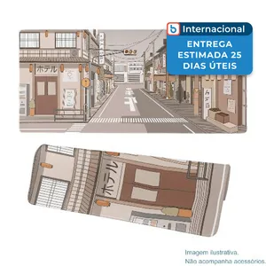Mousepad Brecoy Street 80X30 Marrom A-MBI