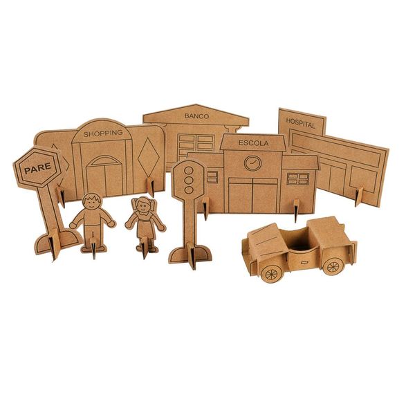 Jogo Educativo - Cidade - Eu Amo Papelão