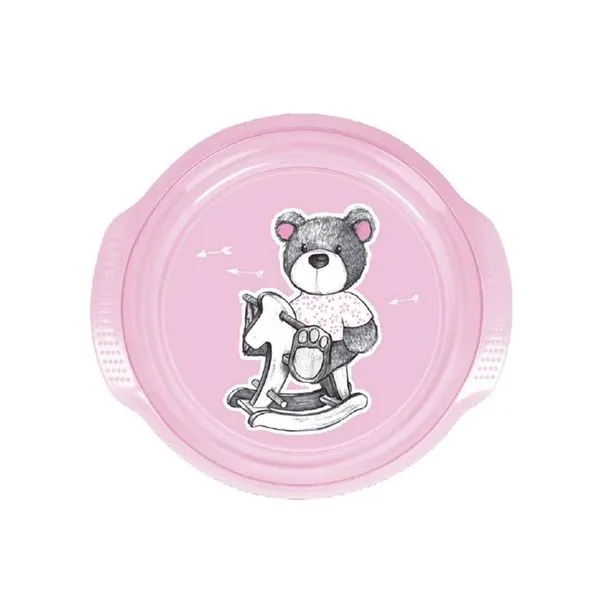 Pratinho De Alimentação Baby - Urso - Minimi - New Toys